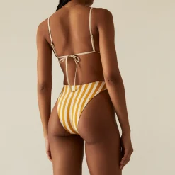Store Kith Women Brooke Kith Striped High Cut Bottom Flash