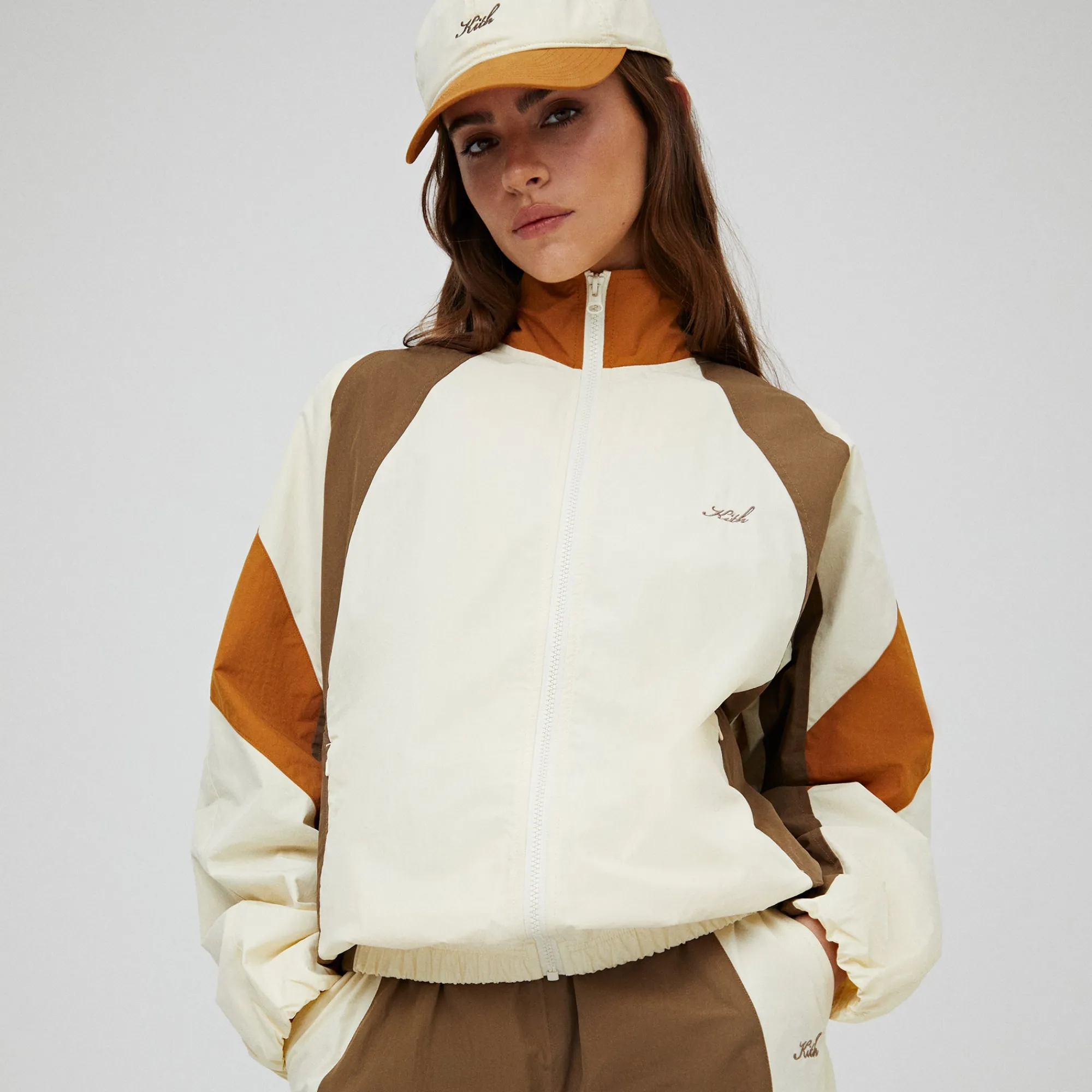 Best Sale Kith Women Carter Color-Blocked Wind Jacket Vital