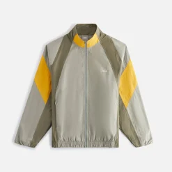 Shop Kith Women Carter Color-Blocked Wind Jacket Plaster