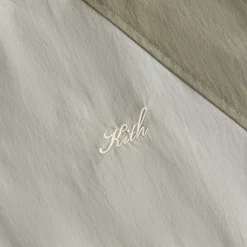 Shop Kith Women Carter Color-Blocked Wind Jacket Plaster