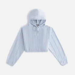 Clearance Kith Women Clovis Logo Stripe Hoodie Orbit