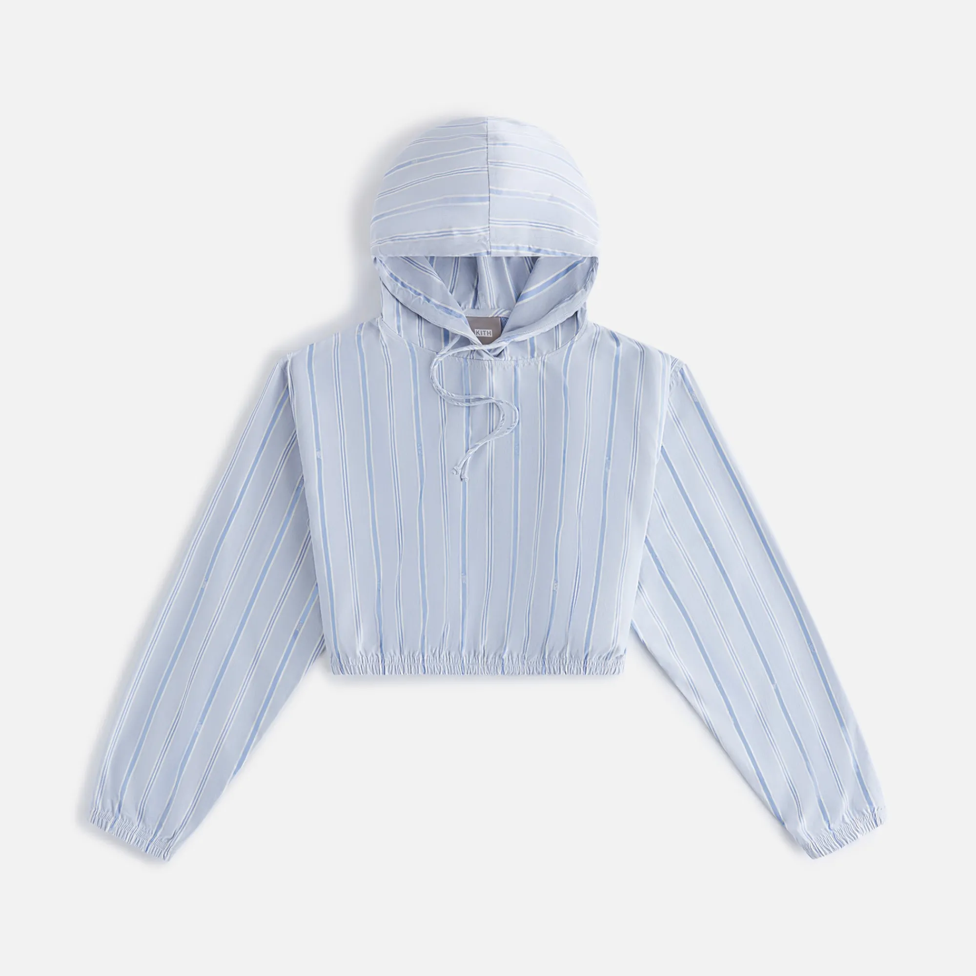 Clearance Kith Women Clovis Logo Stripe Hoodie Orbit