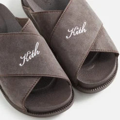 Outlet Kith Women Criss Cross Slides Incognito