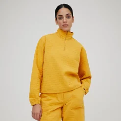 Flash Sale Kith Women Dorian Utility Quarter Zip Sanctum