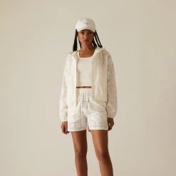 Cheap Kith Women Dylan Broderie Logo Jacket Nano