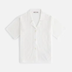 Shop Kith Women Elena Diamond Open Knit Shirt Nano