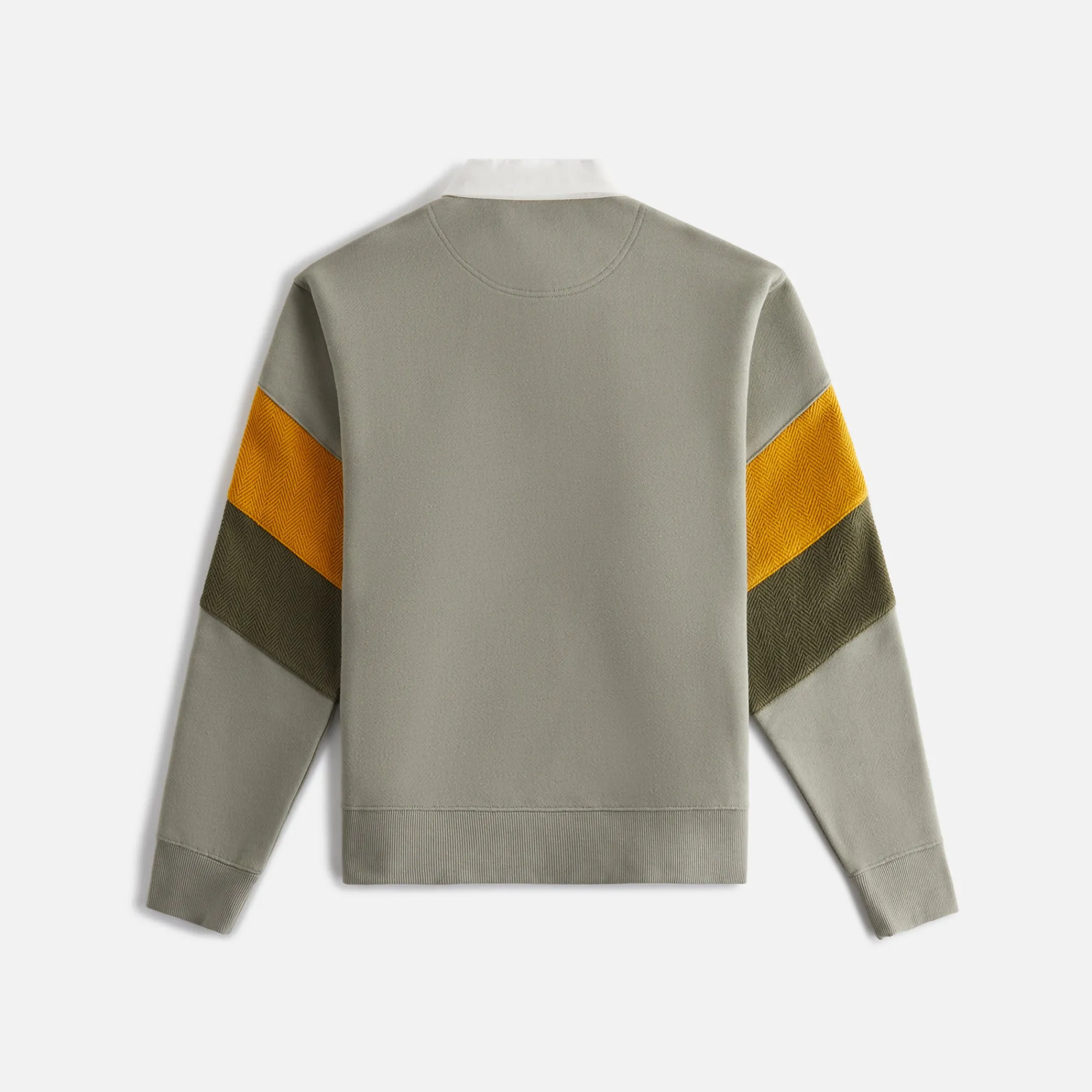 Cheap Kith Women Emery Herringbone Terry Rugby Shirt Plaster