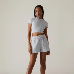 New Kith Women Erika Quilted Short Kyanite