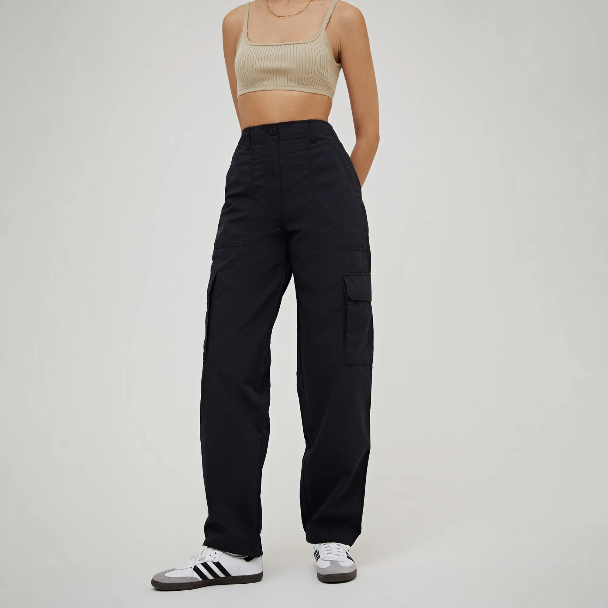 Shop Kith Women Evans Cotton Nylon Utility Pants Mass