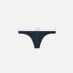 Best Sale Kith Women For Calvin Klein Classic Thong Navy Heather