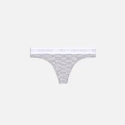 Shop Kith Women For Calvin Klein Thong Light Heather Grey