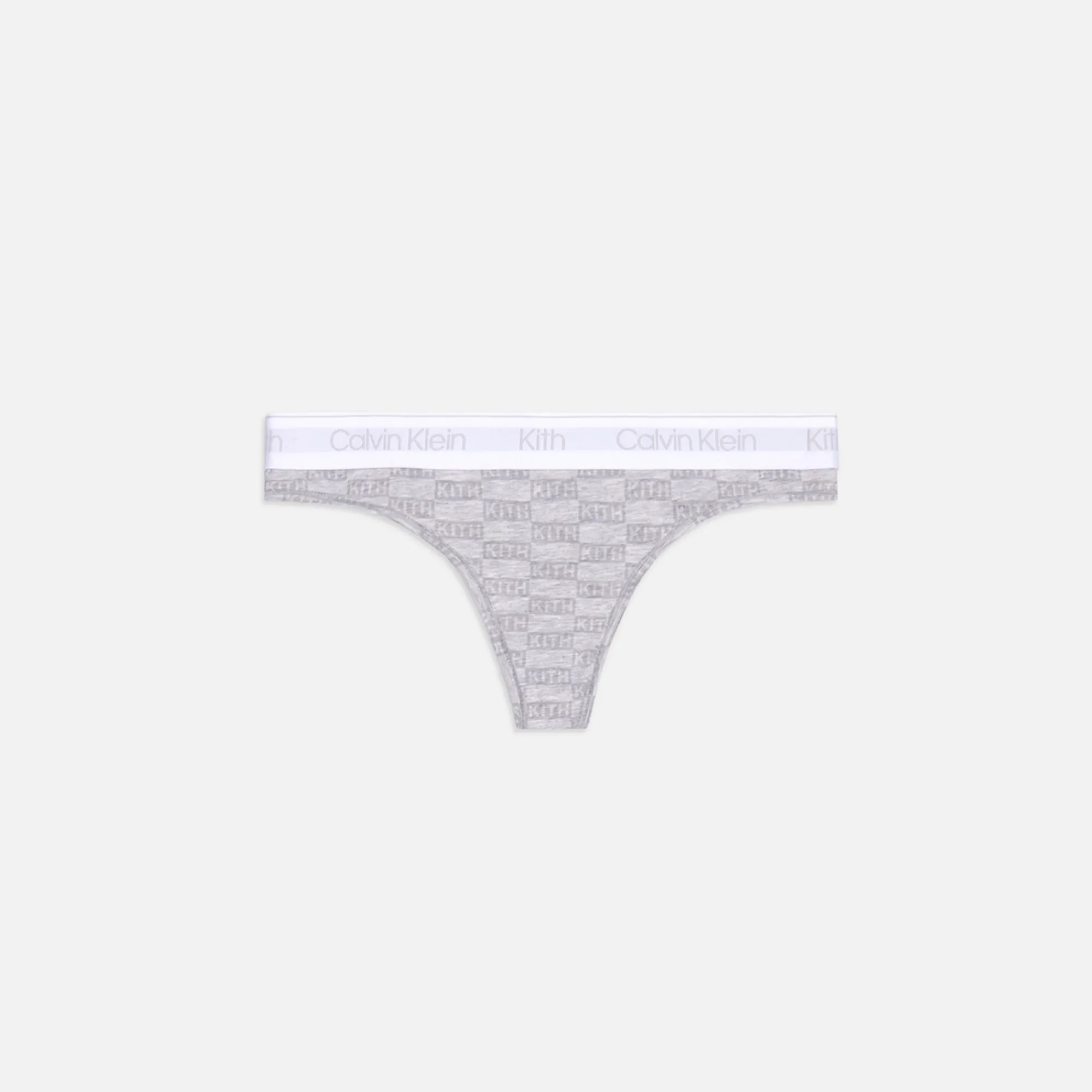 Shop Kith Women For Calvin Klein Thong Light Heather Grey