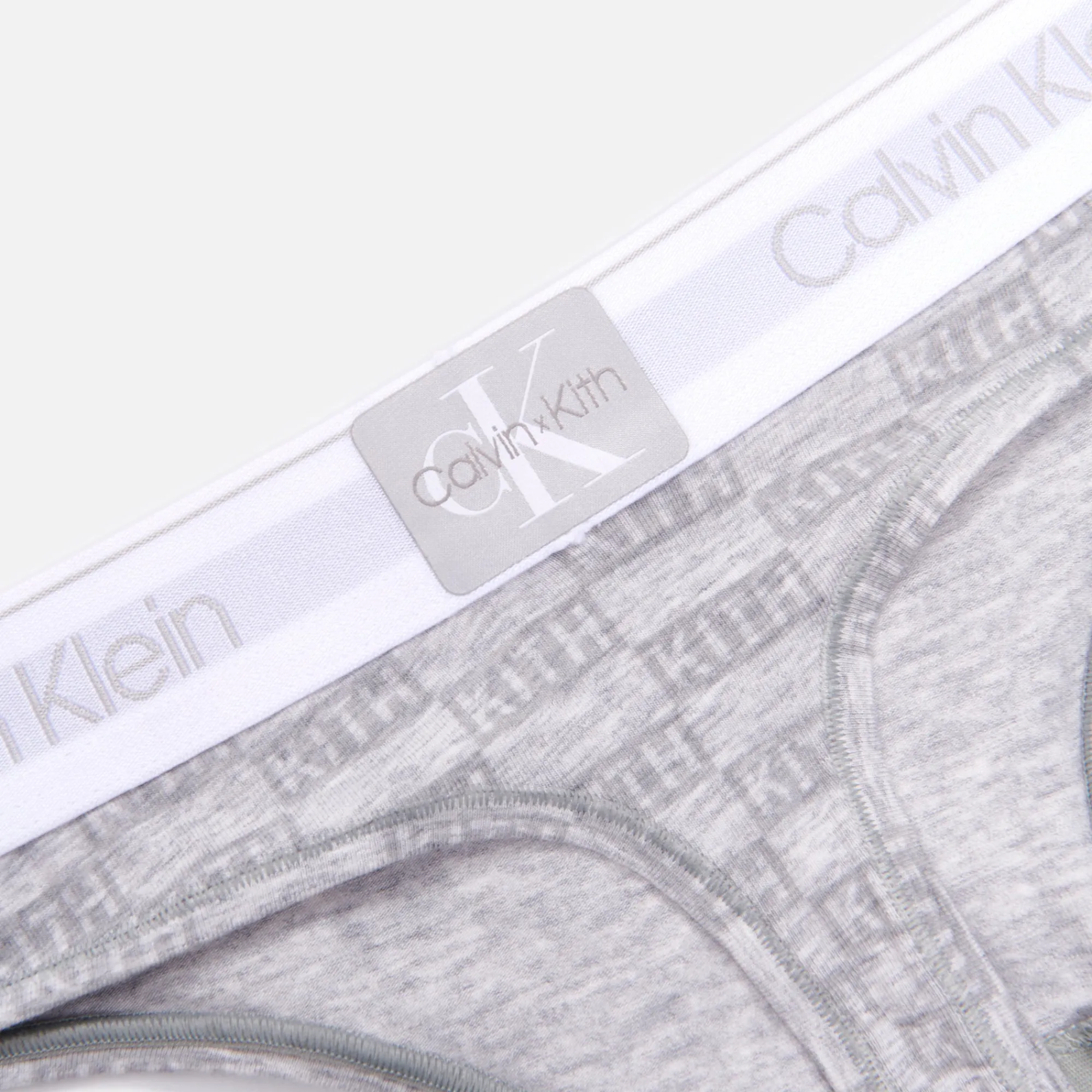 Shop Kith Women For Calvin Klein Thong Light Heather Grey