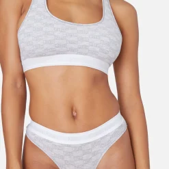 Shop Kith Women For Calvin Klein Thong Light Heather Grey