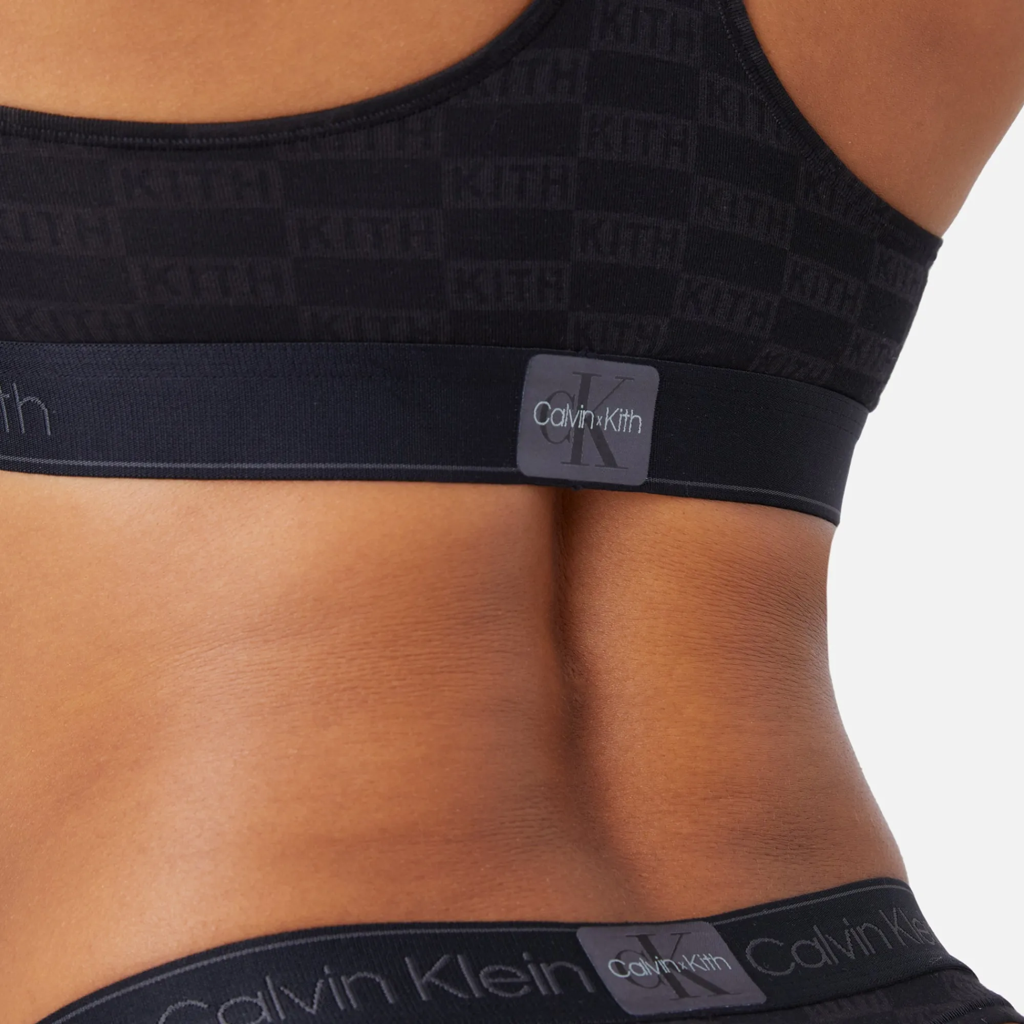 Sale Kith Women For Calvin Klein Thong Black