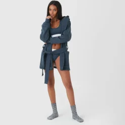 Shop Kith Women For Calvin Klein Classic Bralette Navy Heather