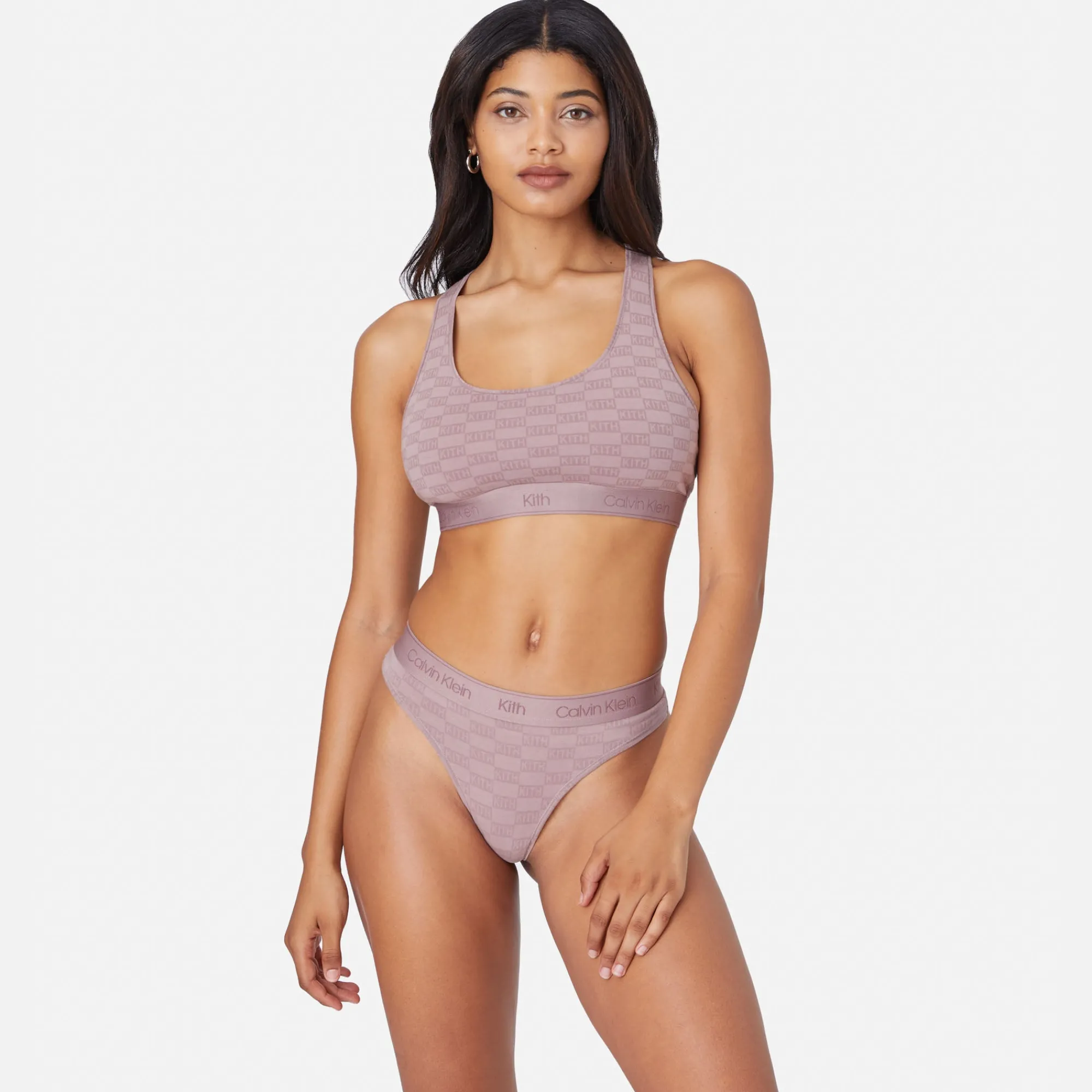 Fashion Kith Women For Calvin Klein Thong Woodrose
