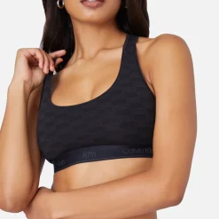 Shop Kith Women For Calvin Klein Bralette Black