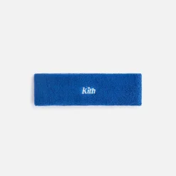 Cheap Kith Women For Wilson Sweatband Blue Quartz