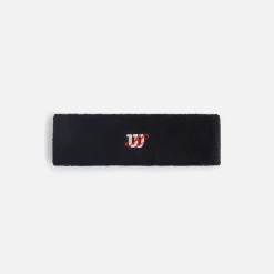 Best Sale Kith Women For Wilson Sweatband Black