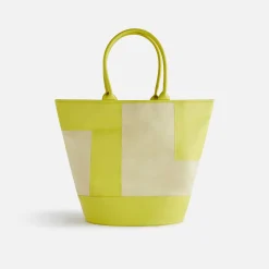 Outlet Kith Women Haven Leather Patchwork Tote Acid Rain