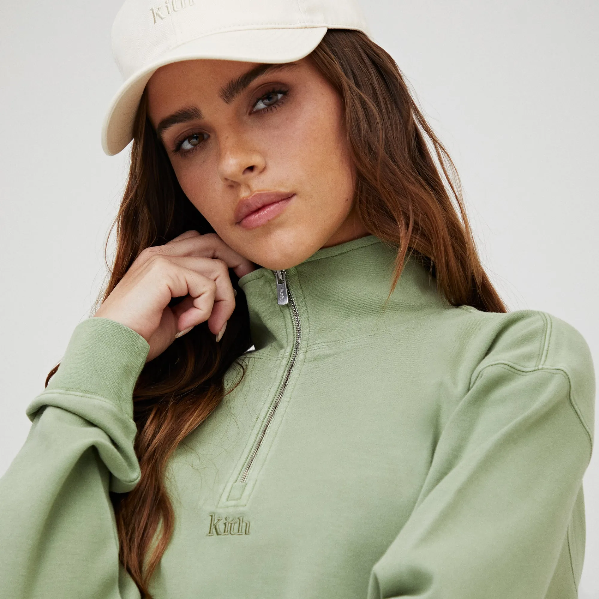 Fashion Kith Women Hunter Quarter Zip Commune
