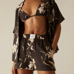 Flash Sale Kith Women Ida Iris Floral Boxer Short Incognito