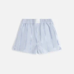 Store Kith Women Ida Logo Stripe Boxer Short Orbit