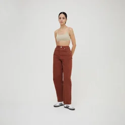 Outlet Kith Women Kayden High Rise Jean Ridge