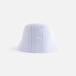 Discount Kith Women Logo Stripe Bucket Hat Orbit