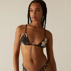 Sale Kith Women Lucia Ii Iris Floral Triangle Top Incognito