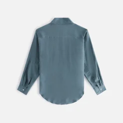 Cheap Kith Women Malin Cupro Shirt Court