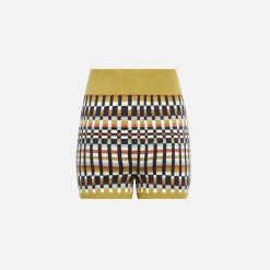 Hot Kith Women Mica Multi Check Knit Short Nano