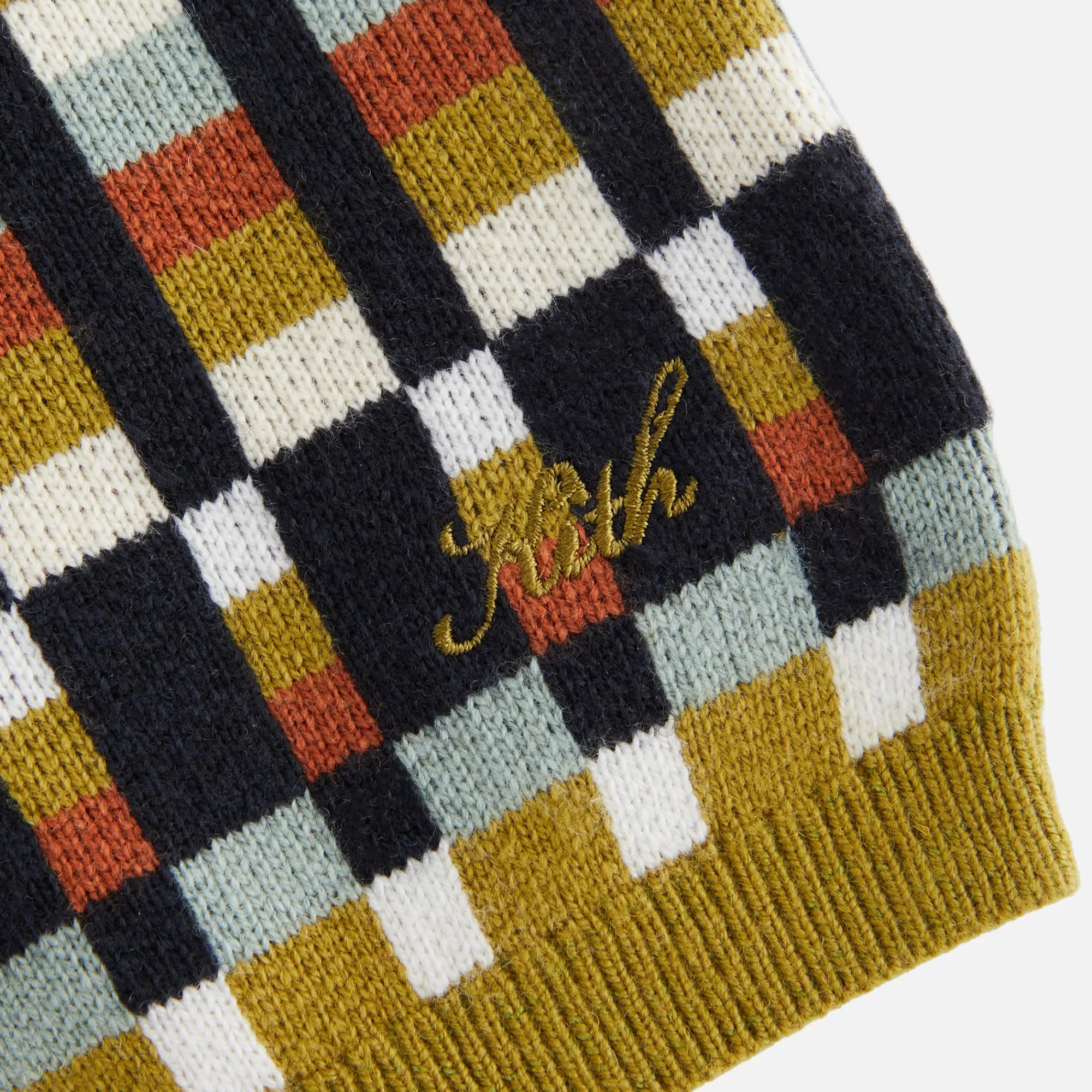 Hot Kith Women Mica Multi Check Knit Short Nano