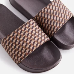 Store Kith Women Monogram Slides Canvas