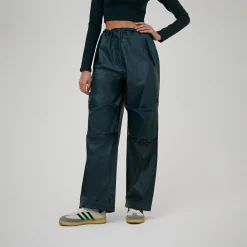 Flash Sale Kith Women Nuru Laminated Cotton Parachute Pant Chronicle