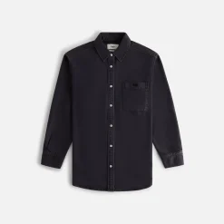 Outlet Kith Women Ora Ii Denim Shirt Washed Black