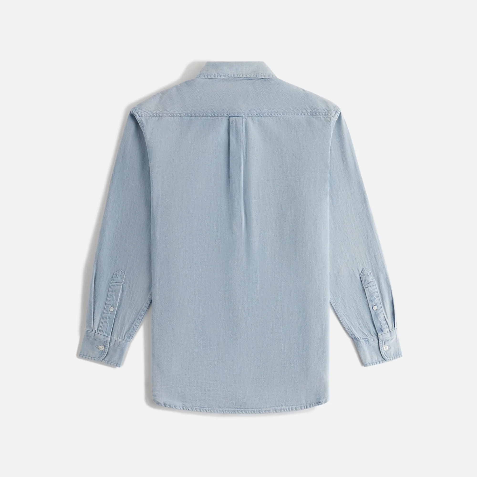 Fashion Kith Women Ora Ii Denim Shirt Hayden Light Wash