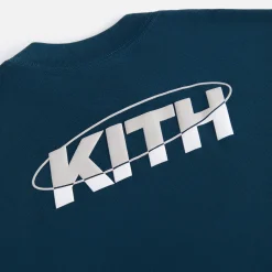 Cheap Kith Women Orbit Sonoma Long Sleeves Tee Serpentine
