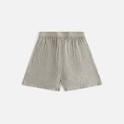 Best Sale Kith Women Rayne Monogram Silk Short Verdant