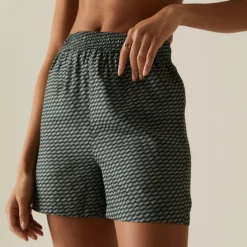 Store Kith Women Rayne Monogram Silk Short Serpentine