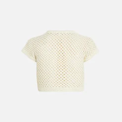 Store Kith Women Rhea Knit Tee Whisper