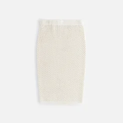 Best Sale Kith Women Rhea Midi Skirt Whisper