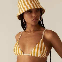 Online Kith Women Striped Bucket Hat Flash