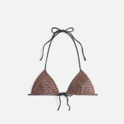 Cheap Kith Women Talia Ii Monogram Tie Top Canvas