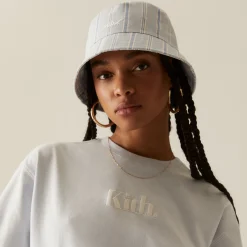 Discount Kith Women Vintage Punctuated Logo Tee Kyanite