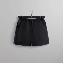 Best Sale Kith Wrinkle Nylon Fowler Short Black