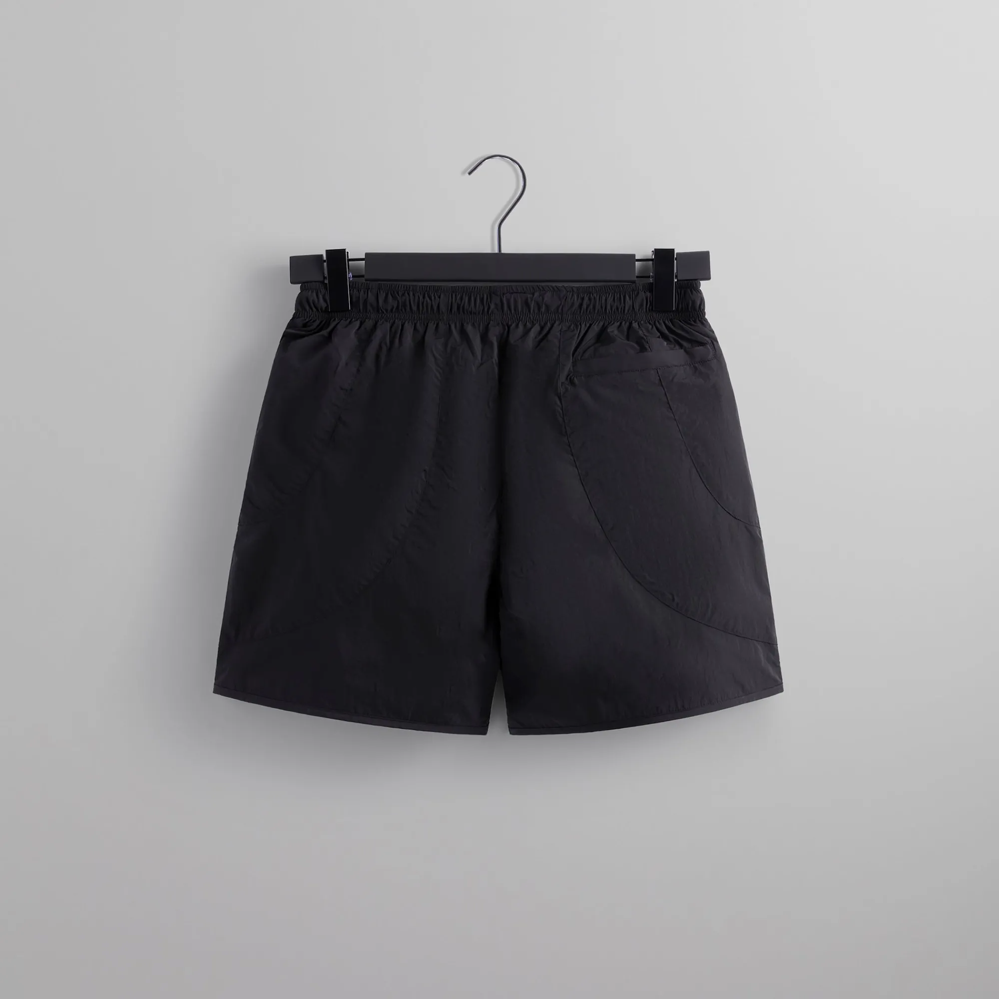 Best Sale Kith Wrinkle Nylon Fowler Short Black