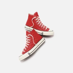 Best Kith X Converse Chuck Taylor All Star 1970 Classics Salsa / Egret / Natural