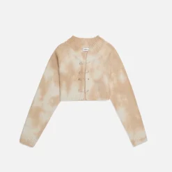 Fashion Danielle Guizio Knit Safety Pin Sweater Vanilla Ice